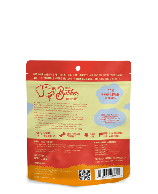 Beg & Barker Dog Treats-Beef
