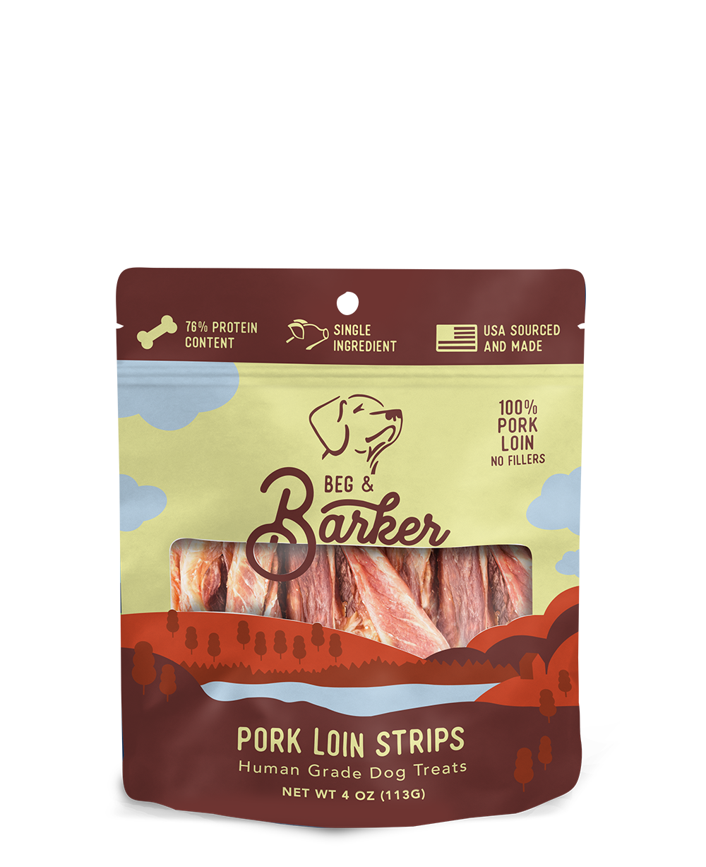 Beg & Barker Dog Treats-Pork Loin