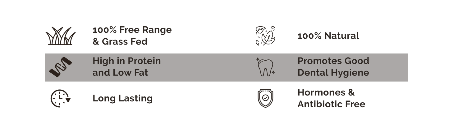 Buffalo Horn Dog Chews