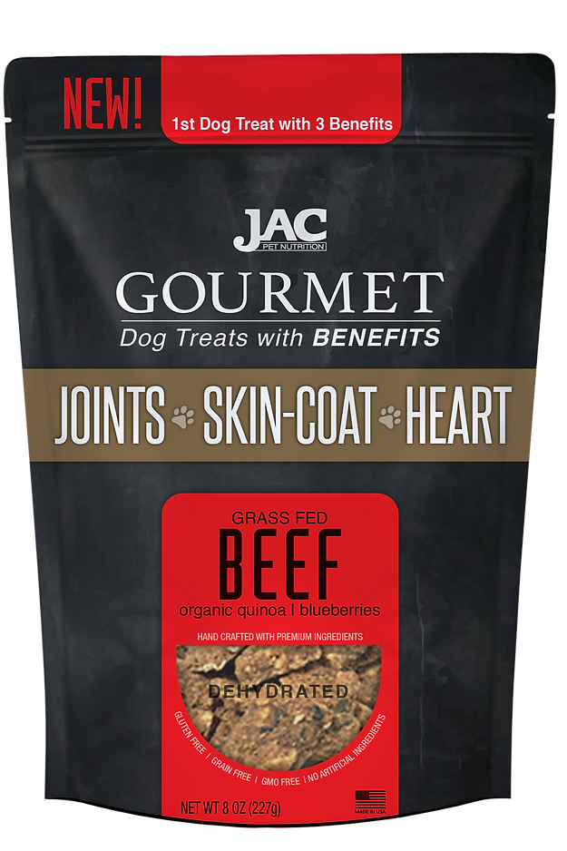 JAC Pet Nutrition Gourmet Treats-Beef