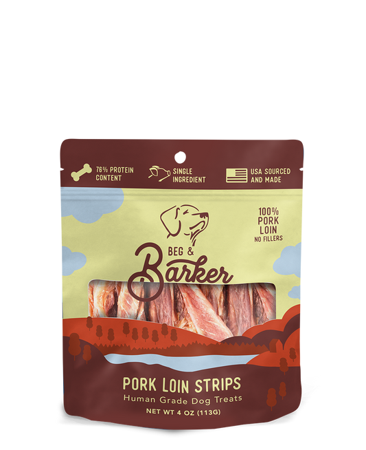 Beg & Barker Dog Treats-Pork Loin