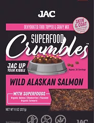 JAC Pet Nutrition Superfood Crumbles-Salmon