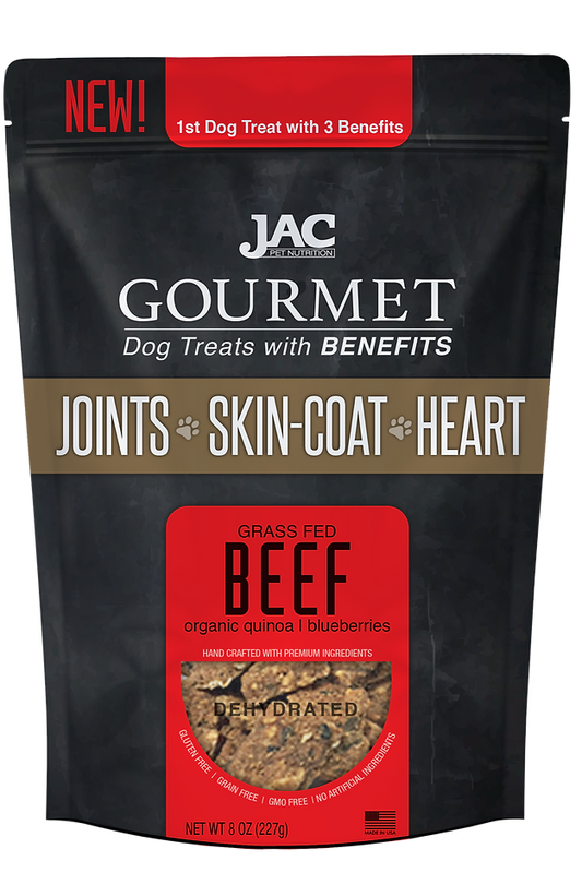 JAC Pet Nutrition Gourmet Treats-Beef